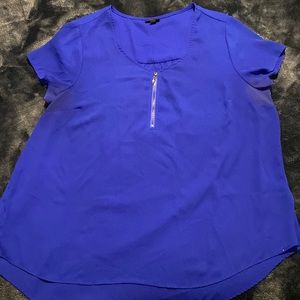 Torrid Blue Top - Size 0